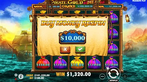 Pirate Gold Deluxe Demo Play Free Slot Game.